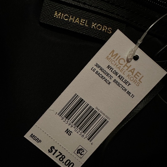 Michael Kors Large Leopard Print Backpack - Picture 7 of 8